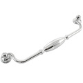 Mng 9" Striped Drop Pull, Polished Chrome 15815